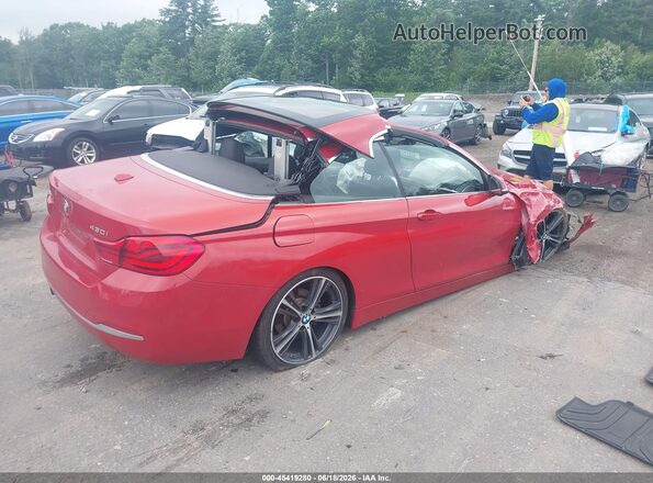 WBA4Z3C5XKEF31180 2019 BMW 4 SERIES Red Tył prawy