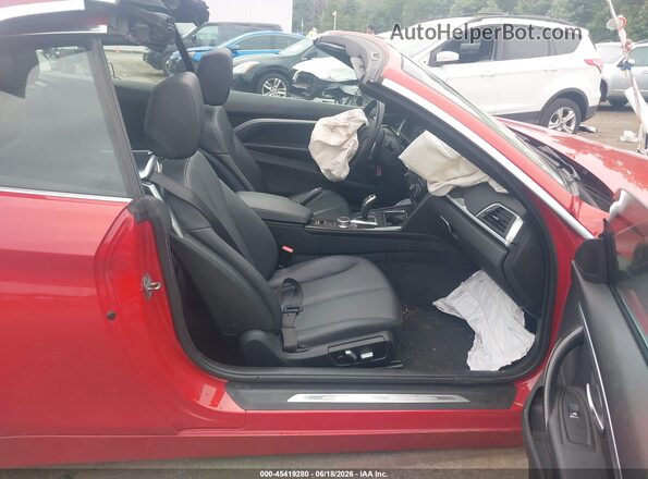 WBA4Z3C5XKEF31180 2019 BMW 4 SERIES Red Widok wnętrza z przodu