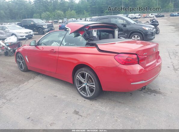 WBA4Z3C5XKEF31180 2019 BMW 4 SERIES Red Tył lewy