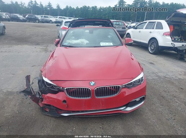 WBA4Z3C5XKEF31180 2019 BMW 4 SERIES Red Widok zestawu wskaźników