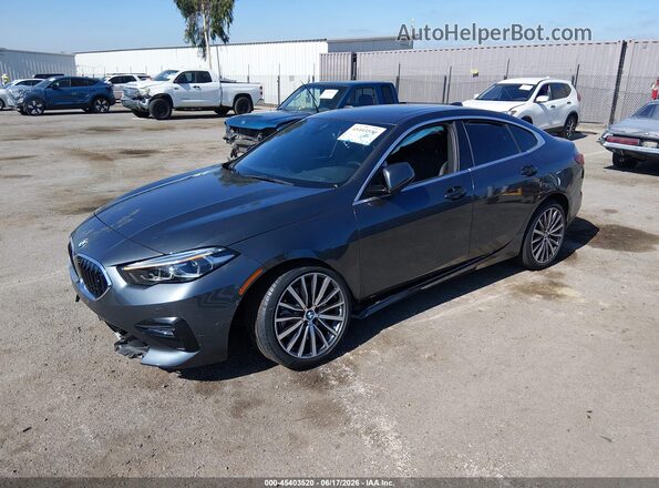 WBA53AK00M7H40676 2021 BMW 2 SERIES Серый Передняя левая четверть