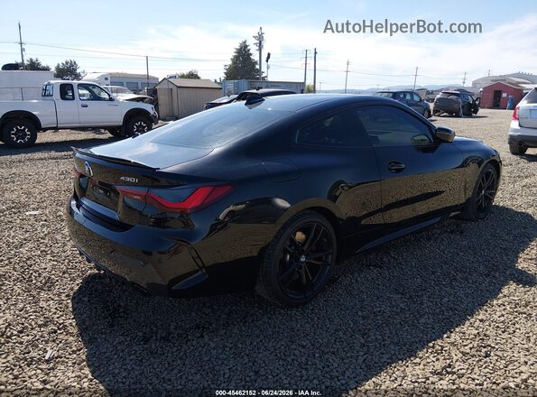 WBA53AP01MCF74765 2021 BMW 4 SERIES Black Tył prawy