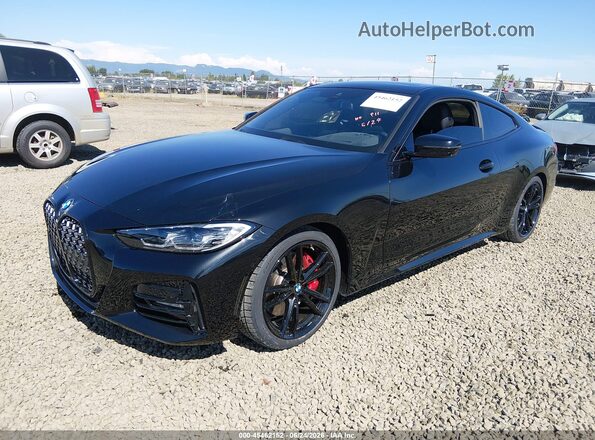 WBA53AP01MCF74765 2021 BMW 4 SERIES Black Przód lewy