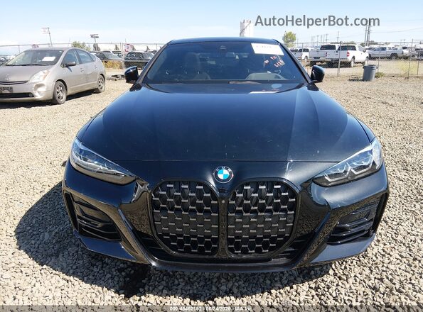 WBA53AP01MCF74765 2021 BMW 4 SERIES Black Widok zestawu wskaźników