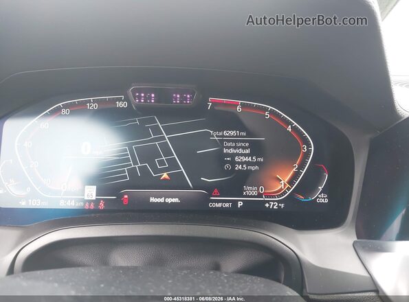 WBA53AP02MCF96709 2021 BMW 4 SERIES Black Vista de los asientos traseros
