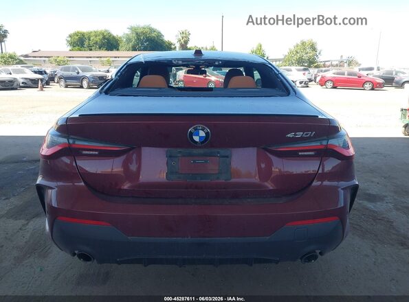 WBA53AP02RCS01870 2024 BMW 4 SERIES Burgundy 