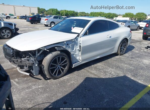 WBA53AP03RCR80583 2024 BMW 4 SERIES White Передня ліва чверть