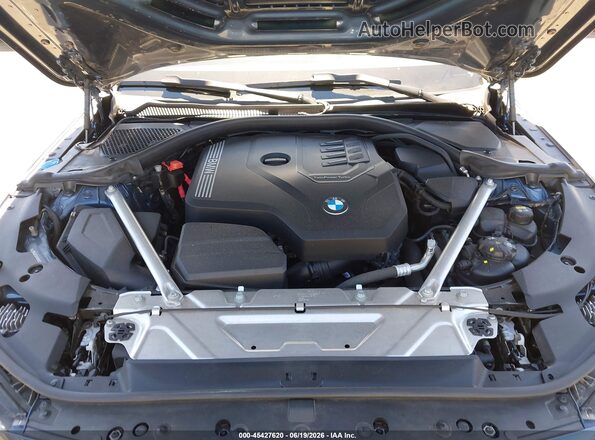 WBA53AP08MCF74553 2021 BMW 4 SERIES Blue უკანა ხედი