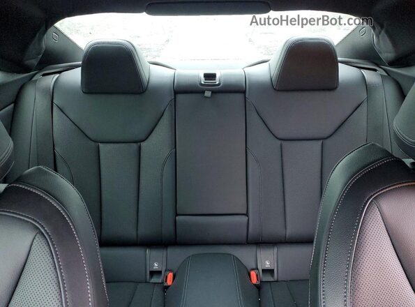 WBA53AP08NCJ61658 2022 BMW 4 SERIES Black Rear seats view