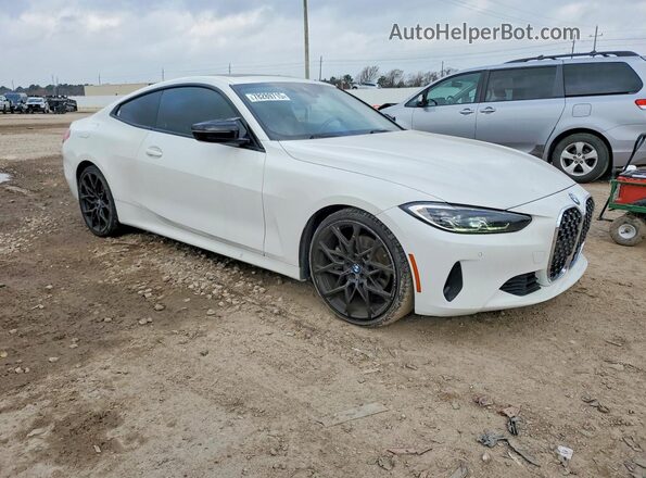 WBA53AP09MCF20680 2021 BMW 4 SERIES White Առջևի աջ
