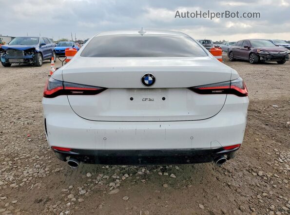 WBA53AP09MCF20680 2021 BMW 4 SERIES White Հետևի տեսք