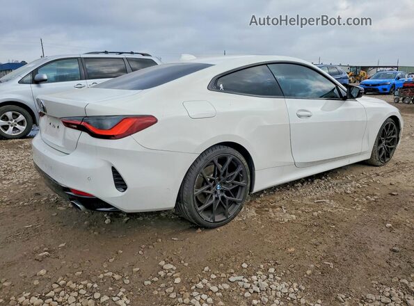 WBA53AP09MCF20680 2021 BMW 4 SERIES White Հետևի աջ