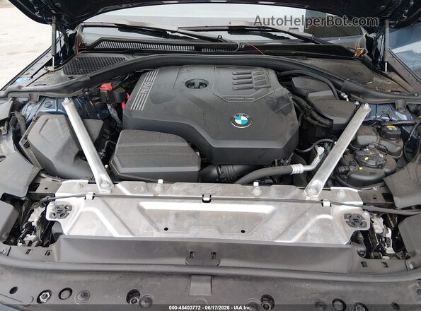 WBA53AP0XMCF74537 2021 BMW 4 SERIES Blue Rear view