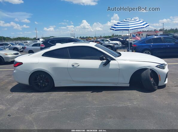 WBA53AP0XPCM68252 2023 BMW 4 SERIES White Вид задньої частини салону