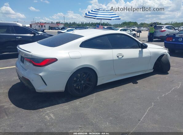 WBA53AP0XPCM68252 2023 BMW 4 SERIES White Задня права чверть
