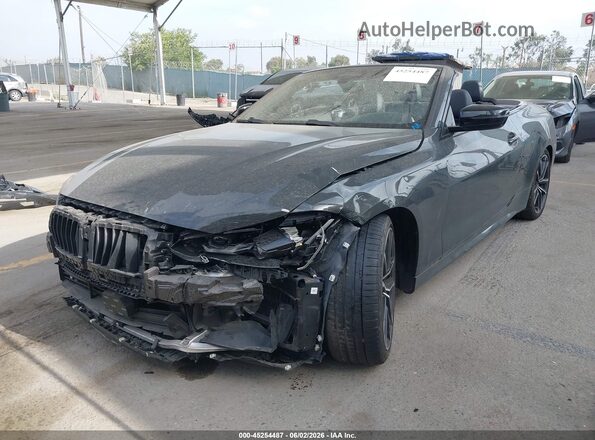 WBA53AT03PCL98115 2023 BMW M4 Gray Przód lewy