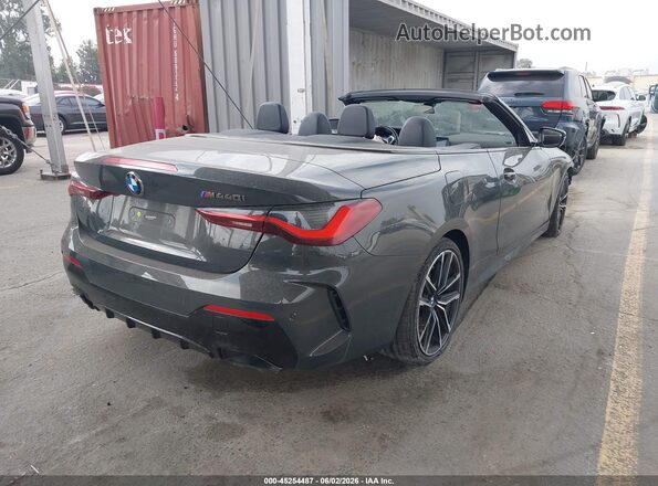 WBA53AT03PCL98115 2023 BMW M4 Gray Tył prawy