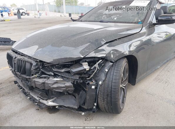 WBA53AT03PCL98115 2023 BMW M4 Gray Widok z przodu