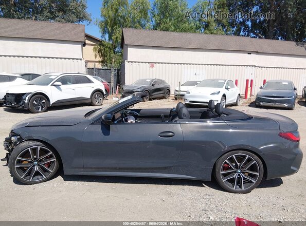 WBA53AT03PCL98115 2023 BMW M4 Gray Widok wnętrza 360 stopni