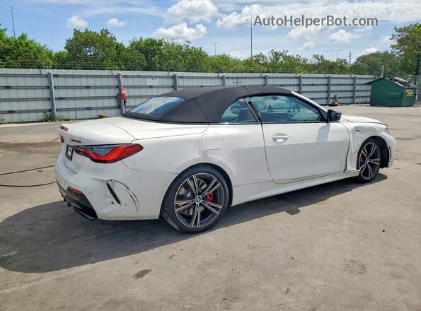 WBA53AT03RCP40732 2024 BMW M4 White Trasero derecho