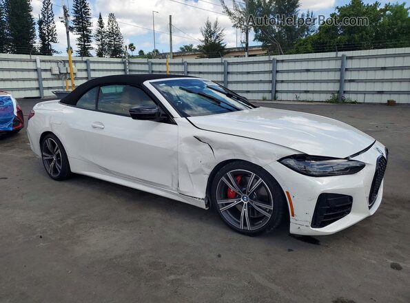 WBA53AT03RCP40732 2024 BMW M4 White Delantero derecho