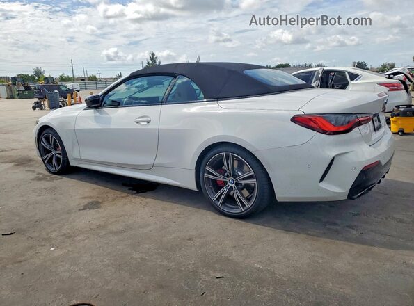 WBA53AT03RCP40732 2024 BMW M4 White Trasero izquierdo