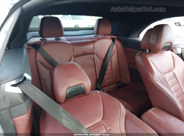 WBA53AT08PCM65467 2023 BMW M4 Gray Widok naklejki z numerem VIN