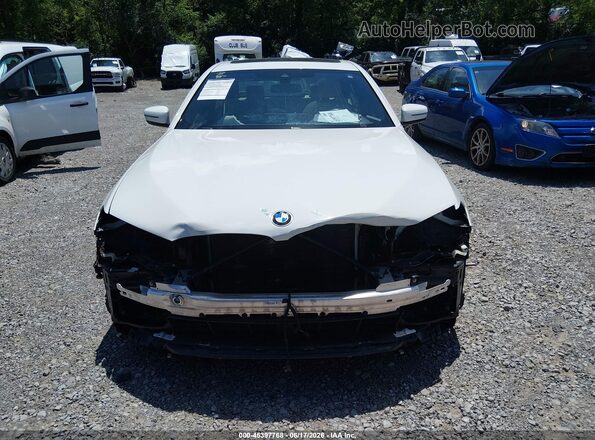 WBA53BH02MWX09395 2021 BMW 5 SERIES White Սալոնի հետևի տեսք