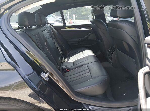 WBA53BH02PWY03037 2023 BMW 5 SERIES Black Widok naklejki z numerem VIN
