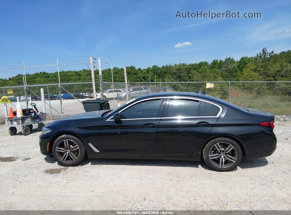 WBA53BH02PWY03037 2023 BMW 5 SERIES Black Widok wnętrza z tyłu
