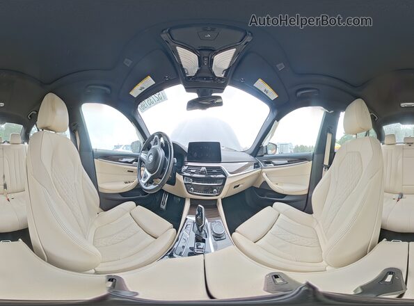 WBA53BH04MCF27802 2021 BMW 5 SERIES Gray VIN sticker view
