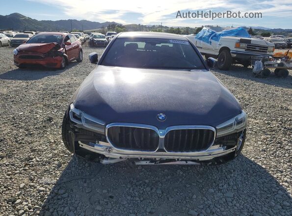 WBA53BH04PWY20504 2023 BMW 5 SERIES Blue Widok z przodu