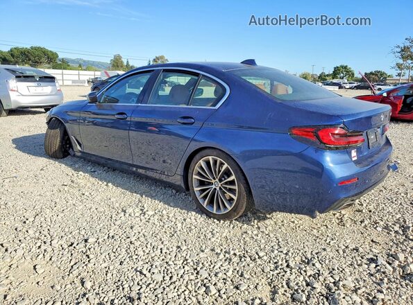 WBA53BH04PWY20504 2023 BMW 5 SERIES Blue Tył lewy