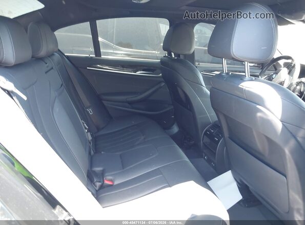 WBA53BH05MWW92236 2021 BMW 5 SERIES Black Vista de la etiqueta del VIN