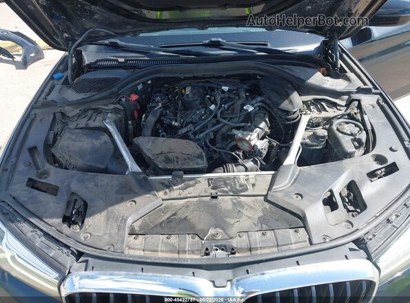 WBA53BH05PCM46549 2023 BMW 5 SERIES Black Вид ззаду