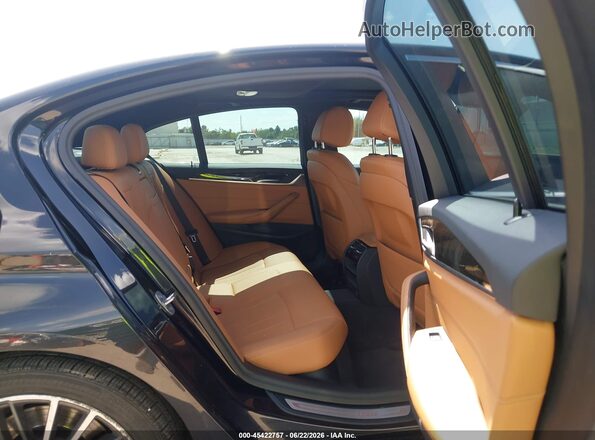 WBA53BH05PCM46549 2023 BMW 5 SERIES Black Вид наклейки з VIN-кодом