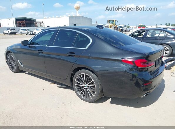 WBA53BH05PCM46549 2023 BMW 5 SERIES Black Задня ліва чверть