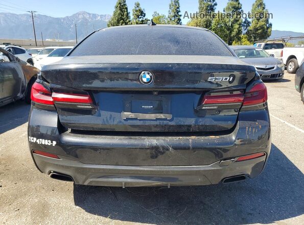 WBA53BH07NCJ30003 2022 BMW 5 SERIES Black Vista trasera
