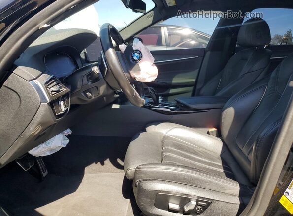 WBA53BH07NCJ30003 2022 BMW 5 SERIES Black Vista interior delantera
