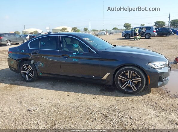 WBA53BH09MWX10107 2021 BMW 5 SERIES Black 360 interior view