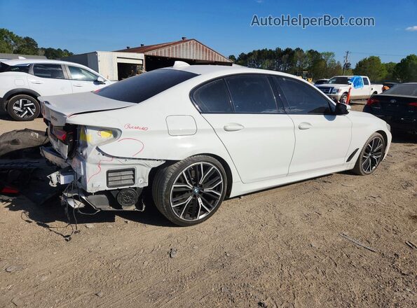 WBA53BH0XMWX24811 2021 BMW 5 SERIES White Tył prawy