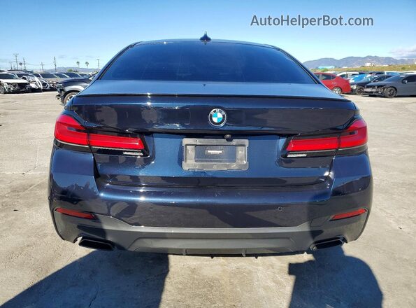 WBA53BH0XPWY19633 2023 BMW 5 SERIES Blue უკანა ხედი