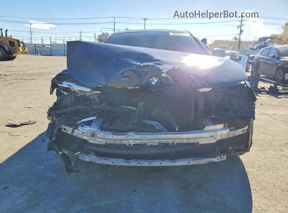 WBA53BH0XPWY19633 2023 BMW 5 SERIES Blue წინა ხედი
