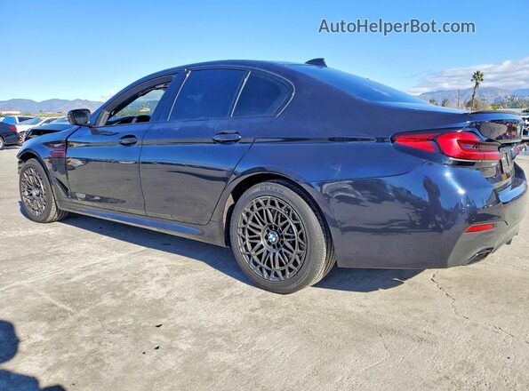 WBA53BH0XPWY19633 2023 BMW 5 SERIES Blue უკანა მარცხენა