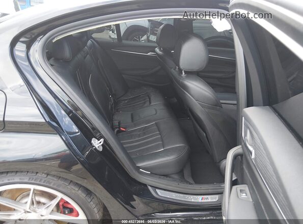 WBA53BJ01MCG87176 2021 BMW 5 SERIES Black VIN կոդի պիտակի տեսք
