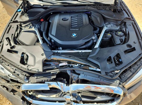 WBA53BJ03MWW88969 2021 BMW 5 SERIES Gray Rear interior view