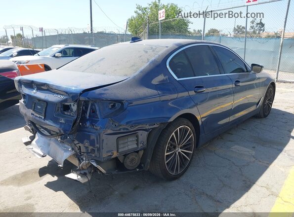 WBA53BJ03PWX99767 2023 BMW 5 SERIES Blue Հետևի աջ