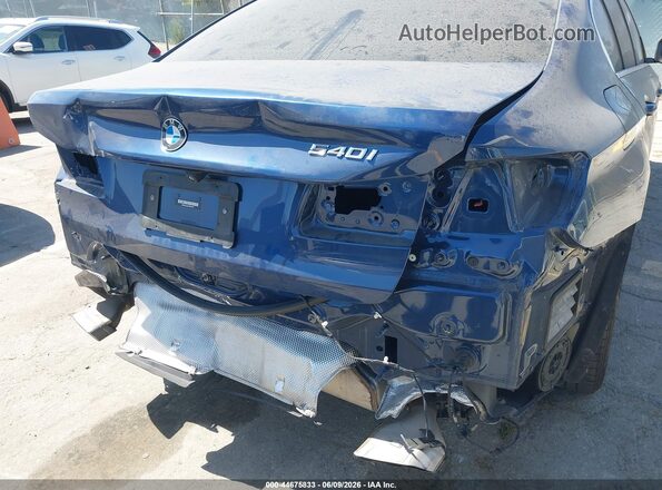 WBA53BJ03PWX99767 2023 BMW 5 SERIES Blue Դիմացի տեսք