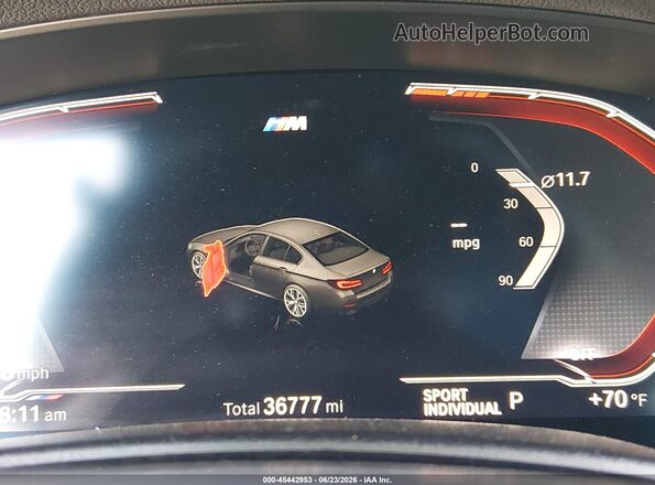 WBA53BJ04PWX86042 2023 BMW 5 SERIES White 