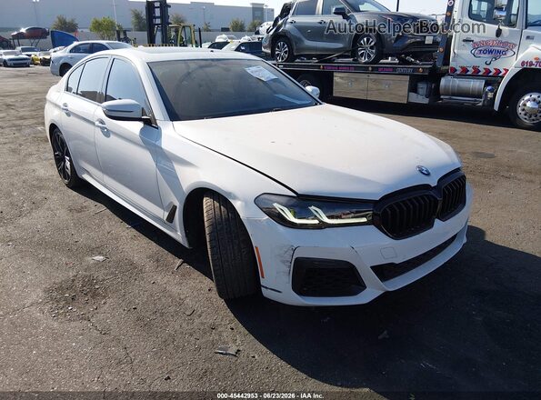 WBA53BJ04PWX86042 2023 BMW 5 SERIES White Սալոնի հետևի տեսք